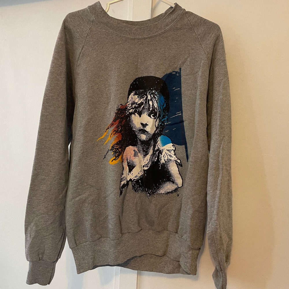 Rare Vintage Les Miserables Sweatshirt